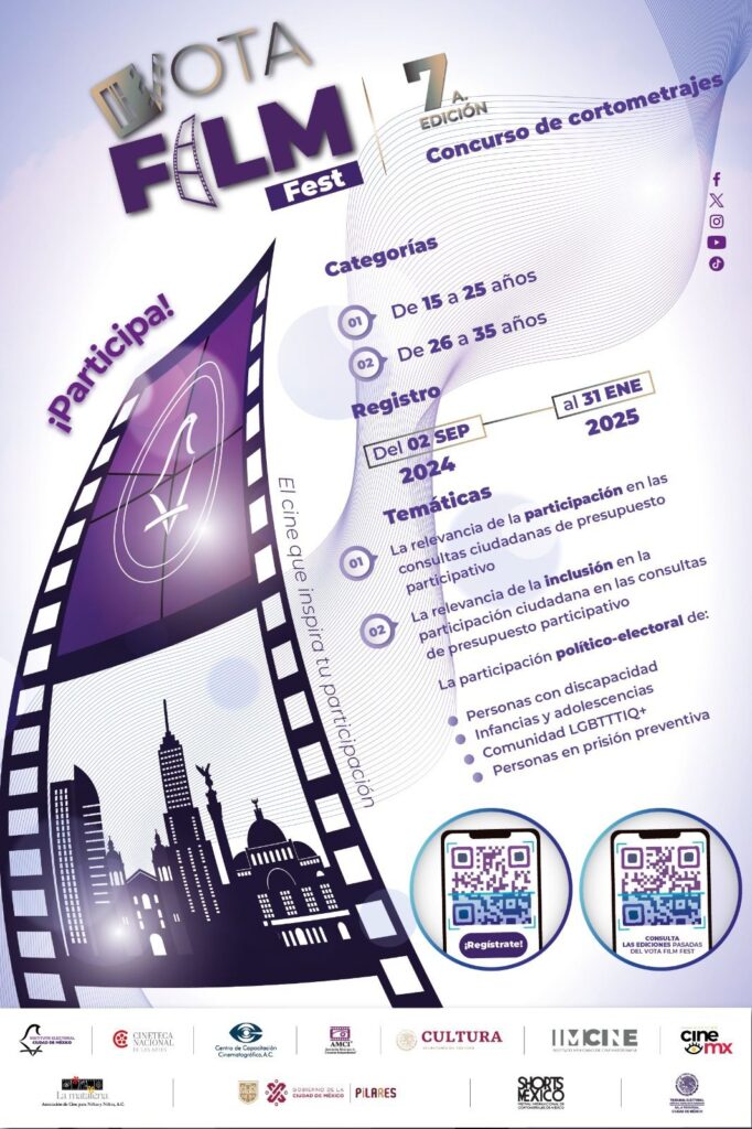 Inicia cuenta regresiva para registro de Vota Film Fest