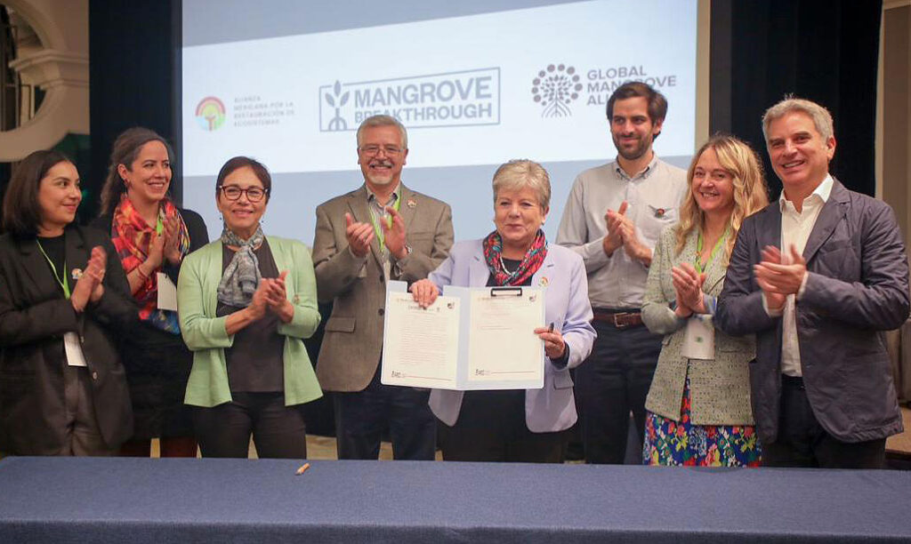 Gobierno mexicano respalda el Mangrove Breakthrough