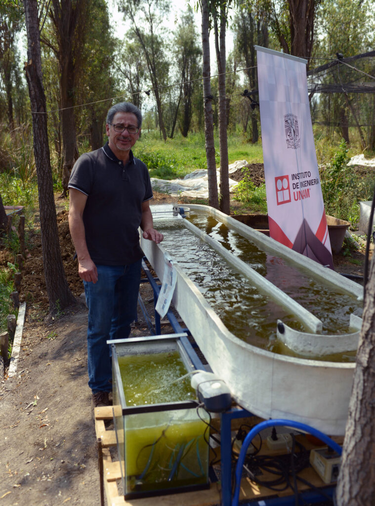 Prototipo de la UNAM para tratar aguas residuales