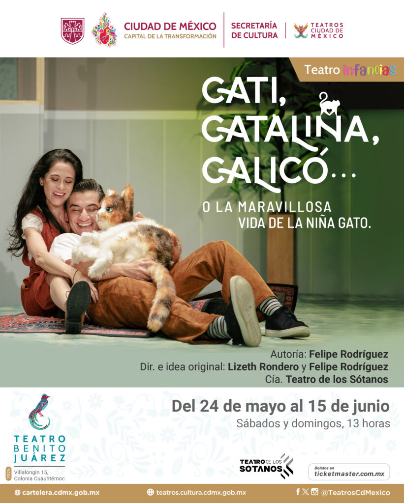 Cati- catalina- calicó o la maravillosa vida de la niña gato