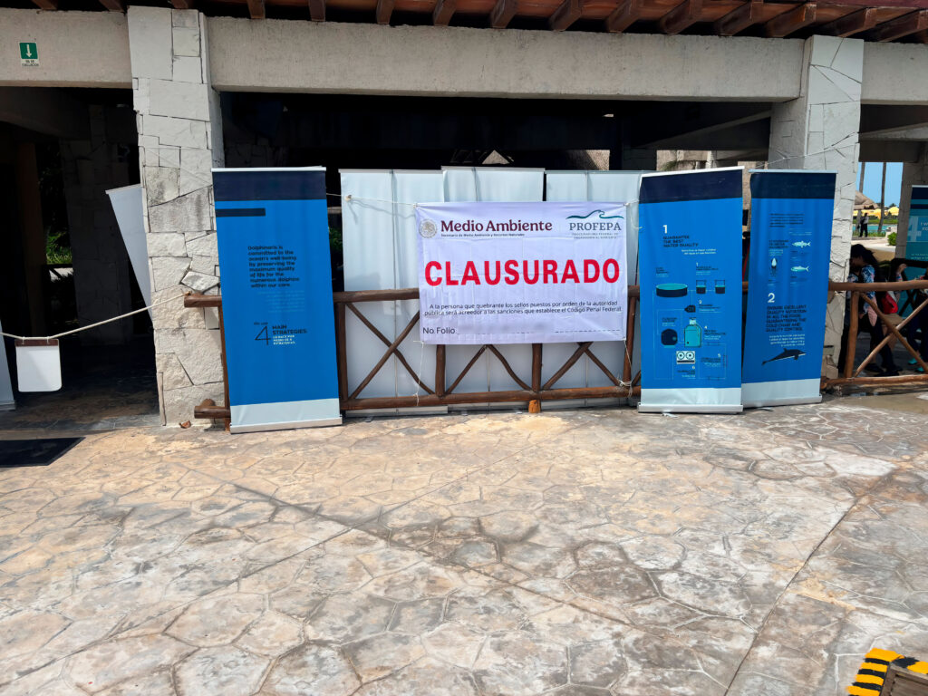 Profepa clausura definitivamente al Dolphinaris Barceló