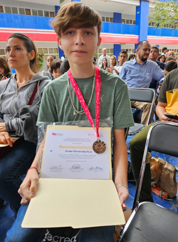 Estudiantes mexiquenses para olimpiada de matemáticas