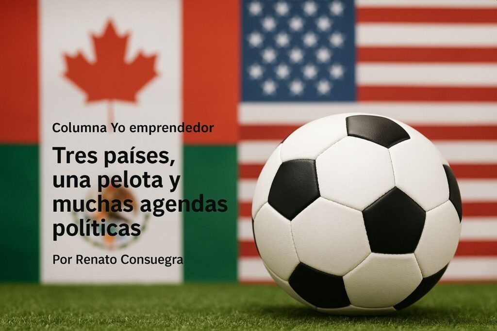 Tres países- una pelota y muchas agendas políticas