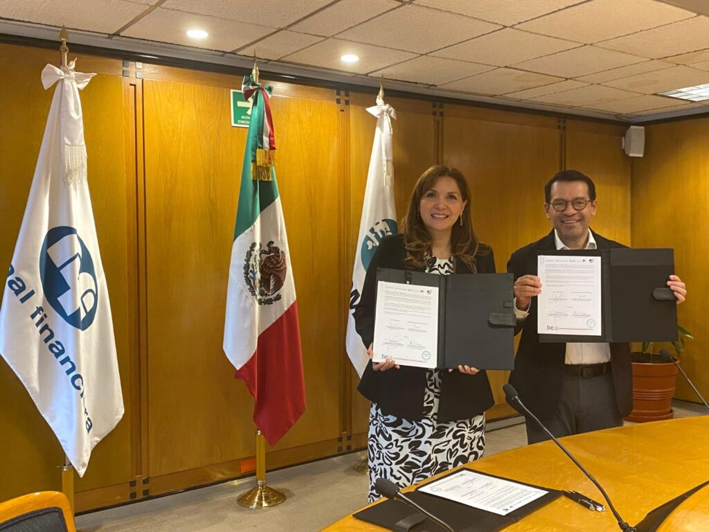 AMF y NAFIN-BANCOMEXT firman acuerdo