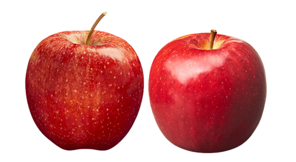 Guía Visual de las Manzanas: rojo- verde o amarillo