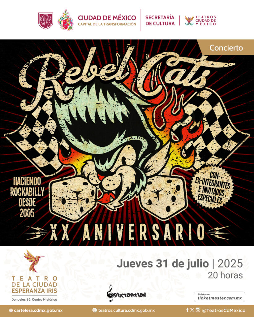 El grupo Rebel Cats celebran 20 años de trayectoria 