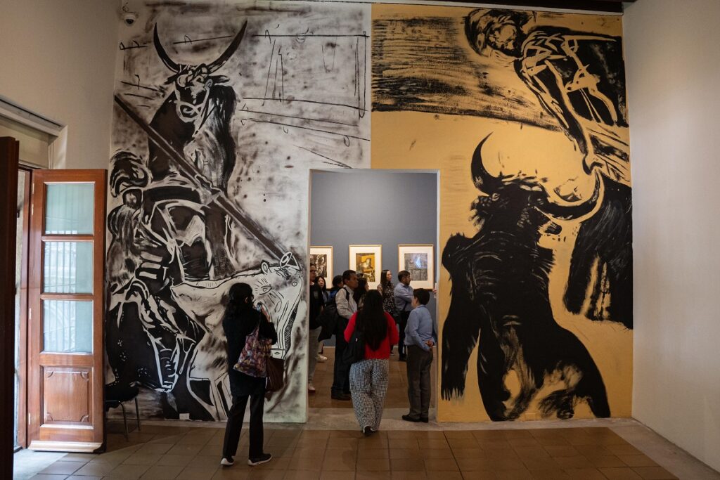 Exposición de Manuel Felguérez y Gilberto Aceves