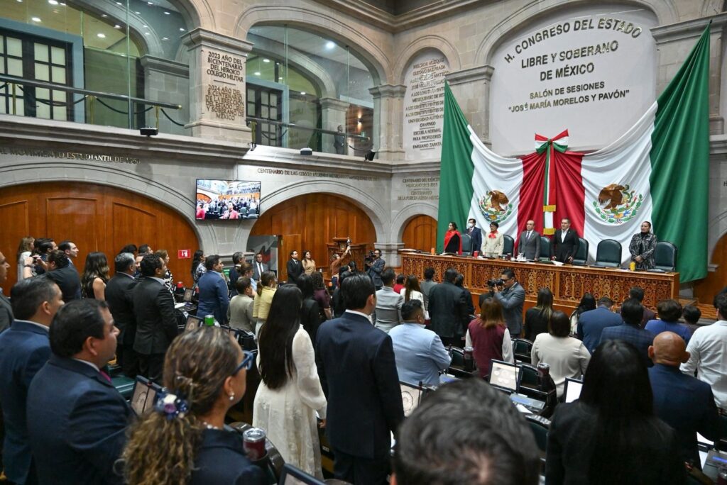 Celebrará Congreso Edomex periodo de sesiones