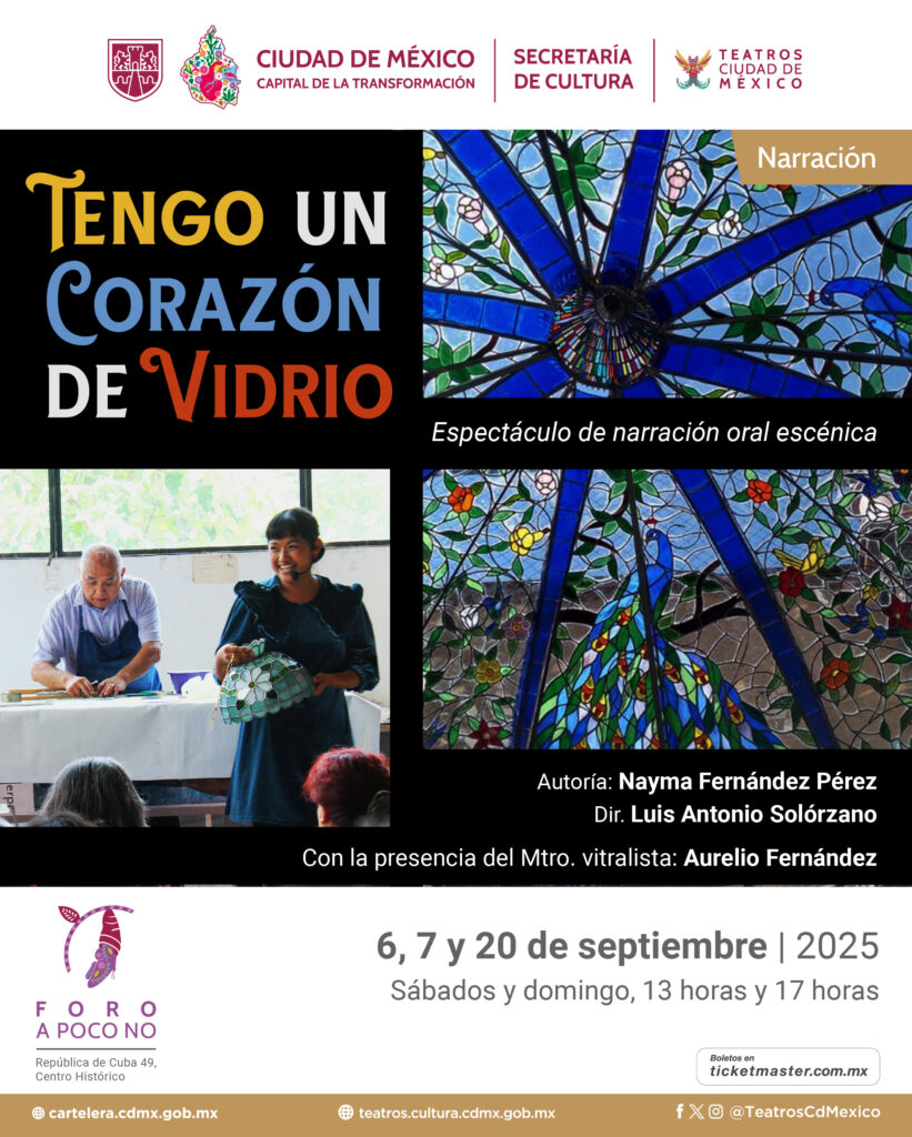 Tengo un corazón de vidrio: vida del artista del vitral 