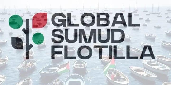 Exigen seguridad para la Flotilla Global Sumud