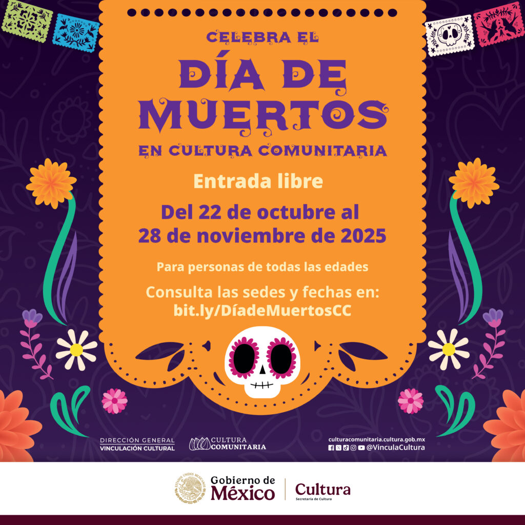 Vive las tradiciones del Día de Muertos en comunidad