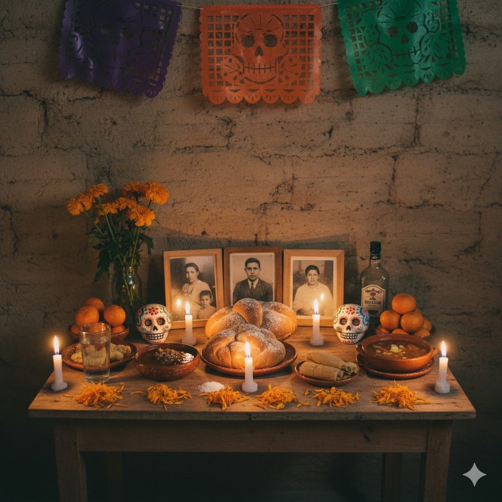 Ofrenda Día de Muertos cuesta 25% de un salario mínimo