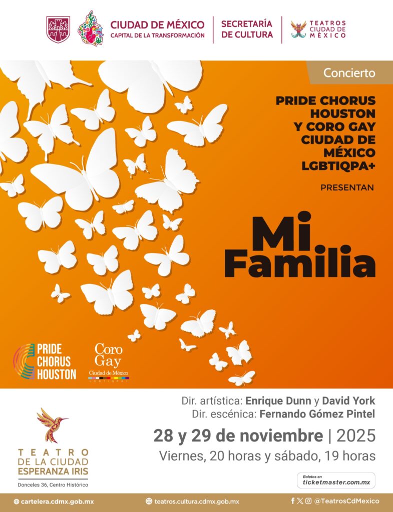Unen talento coro gay CDMX LGBTIQPA+ y Pride Chorus 
