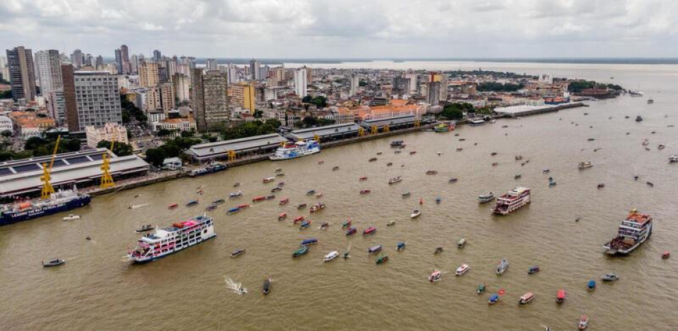 Flotilla de la Cumbre de los Pueblos exige justicia