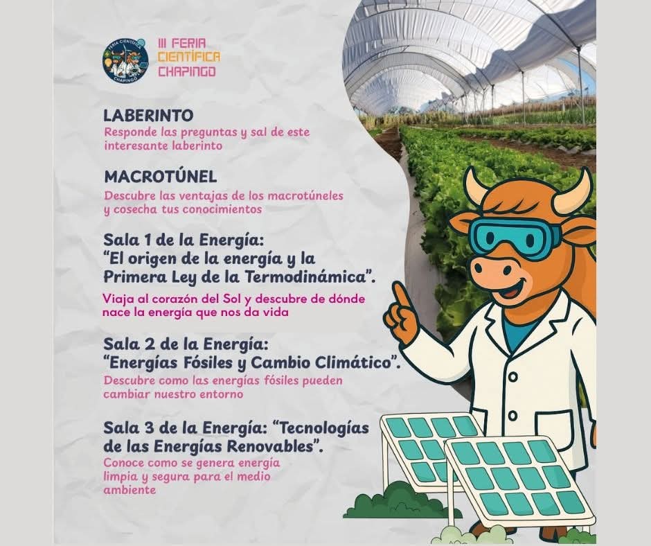 UACh presenta laberinto monumental en Feria Científica