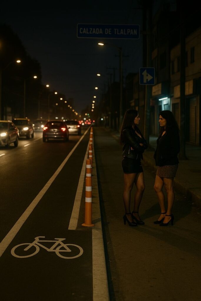 Ciclovía en Tlalpan desplaza a trabajadoras  sexuales 