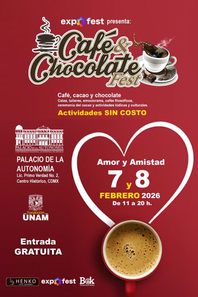 El Café & Chocolate Fest celebrará el Amor y la Amistad 