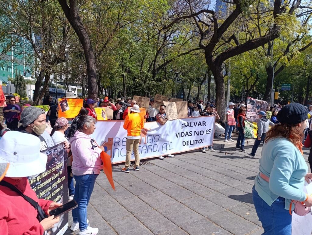 Activistas denuncian despojo en el Refugio Franciscano