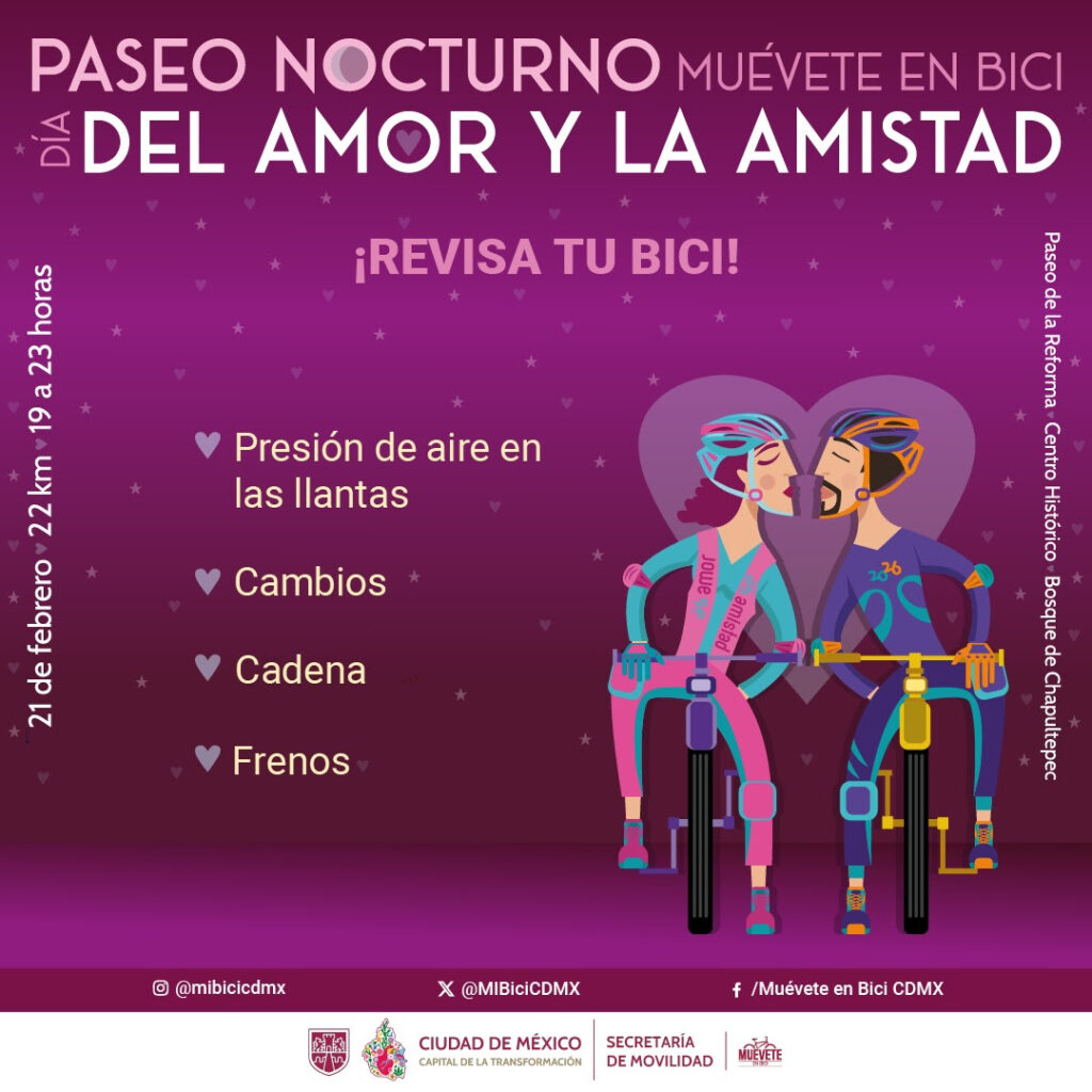 Invitan a festejar el Día del Amor y la Amistad