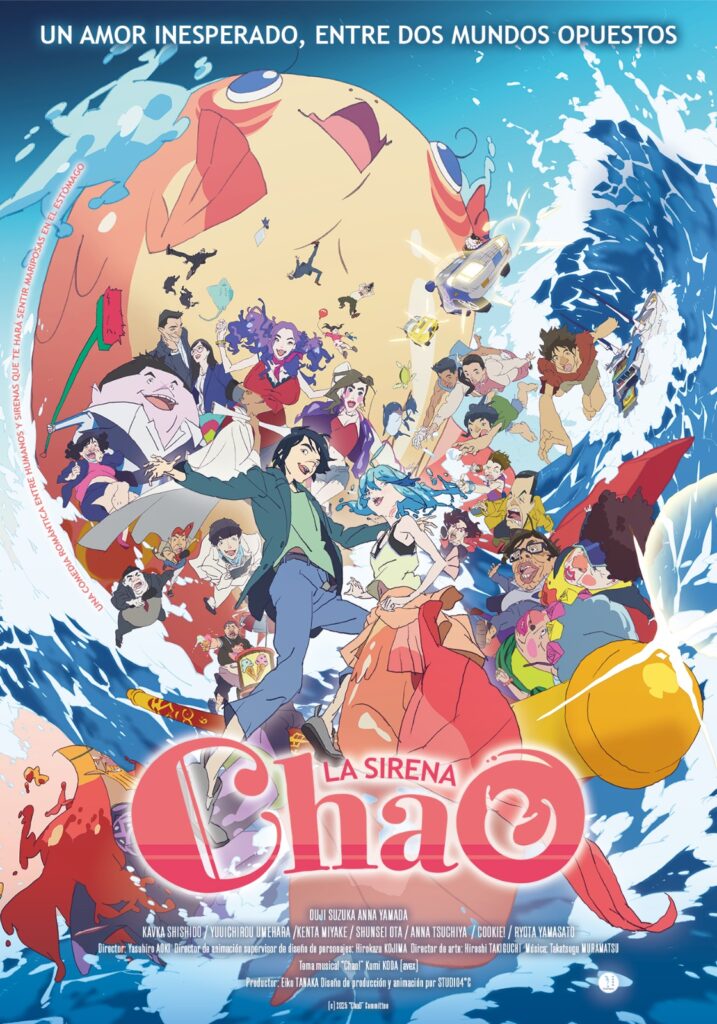 Llegará la comedia romántica animada Chao: La Sirena