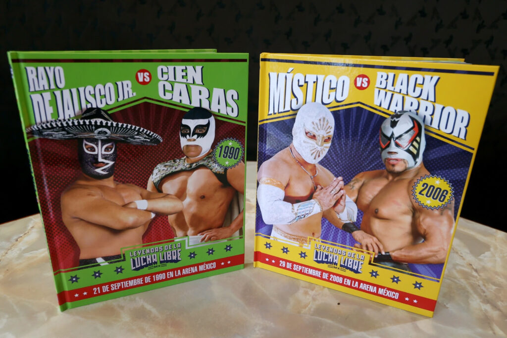 “Leyendas de la Lucha Libre”: primera colección de libros