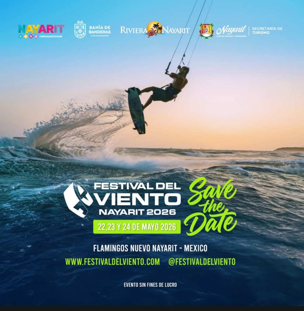 Festival del Viento 2026: Vive el kiteboarding en Bucerías