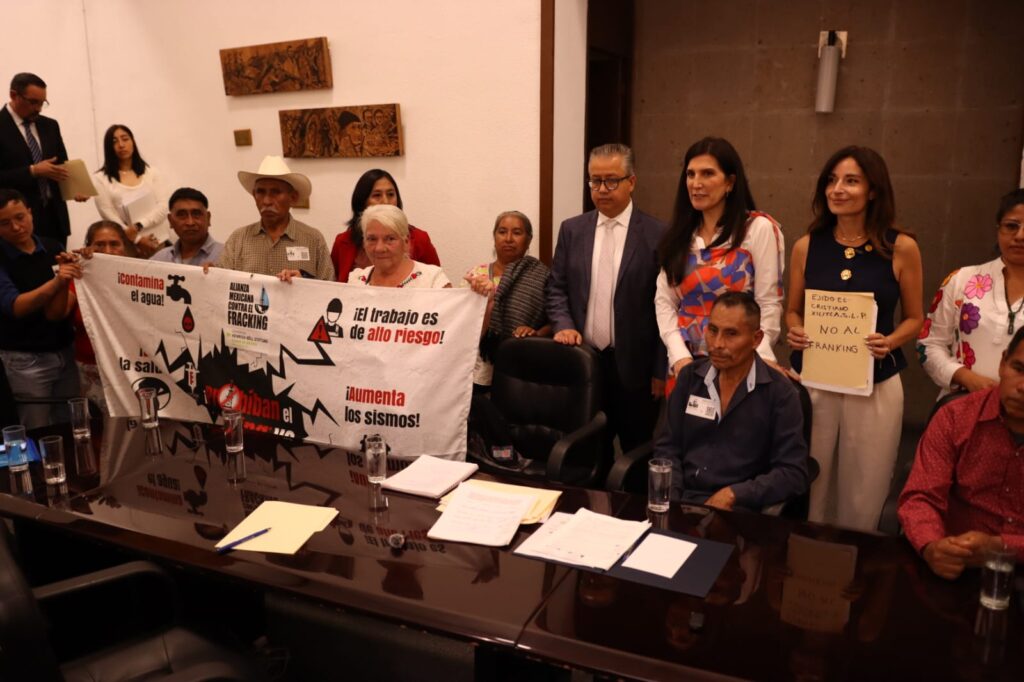 Representantes indígenas  exigen prohibición del fracking