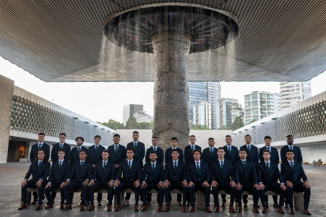 La Selección Mexicana visita el Museo de Antropología  