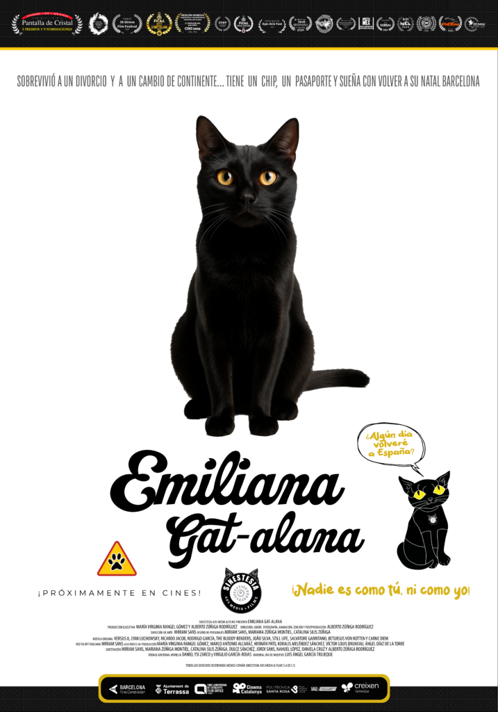 “Emiliana Gat-alana”: narra la vida de una gata migrante