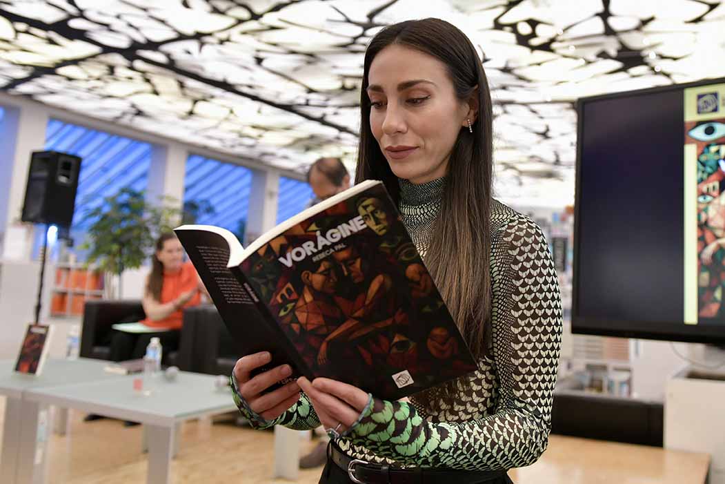 Rebeca Pal” presenta “Vorágine”: nueva novela