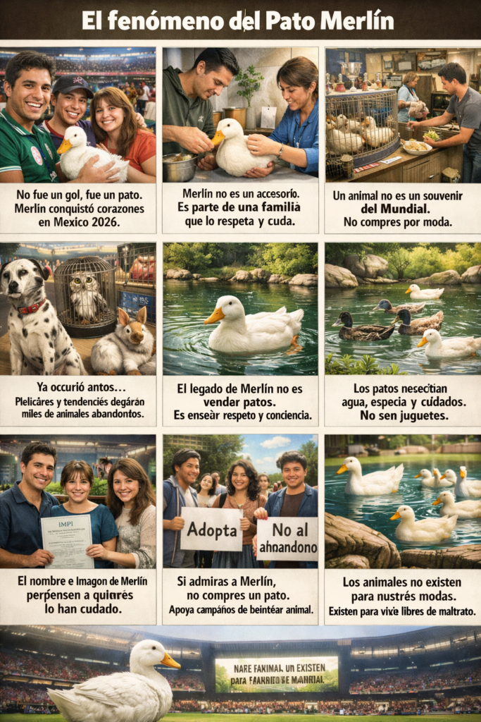 El fenómeno del Pato Merlín: respeto animal sí- moda no
