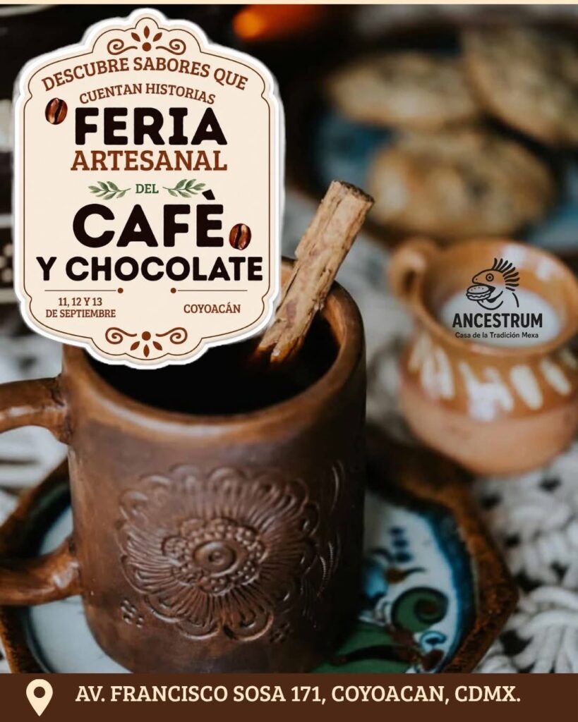 Feria Artesanal del Café y Chocolate en Coyoacán