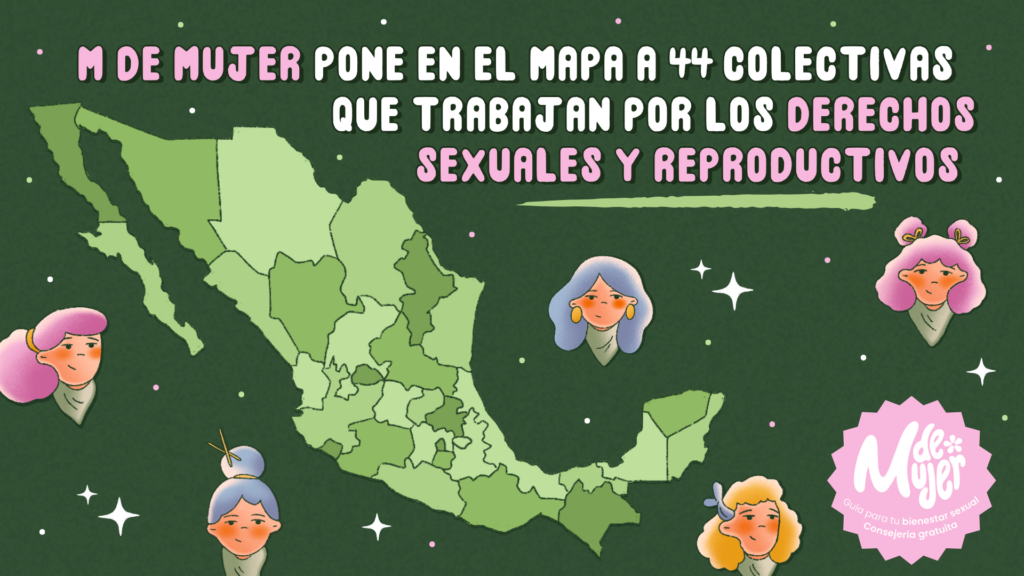 Mapa de 44 colectivas por los derechos sexuales
