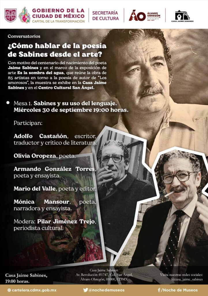 ¿Cómo hablar de la poesía de Sabines desde el arte?