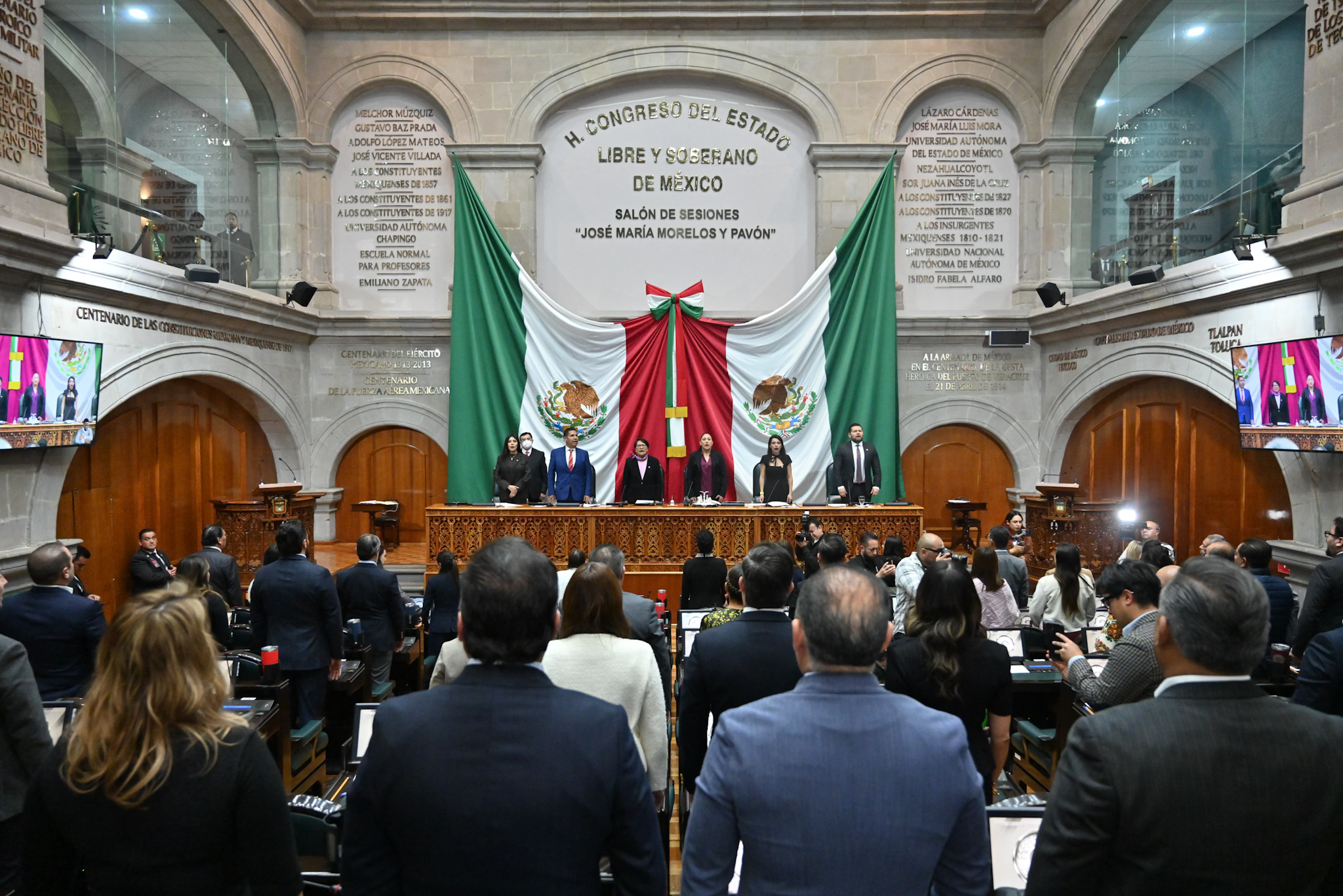 Inicia Congreso tercer año del ejercicio constitucional