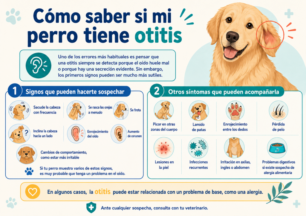 Otitis en perros: una señal dermatológica