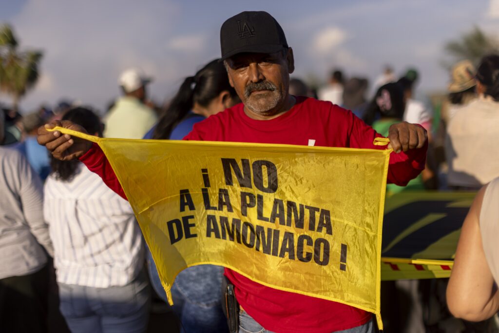 Más de 300 habitantes se movilizan contra planta