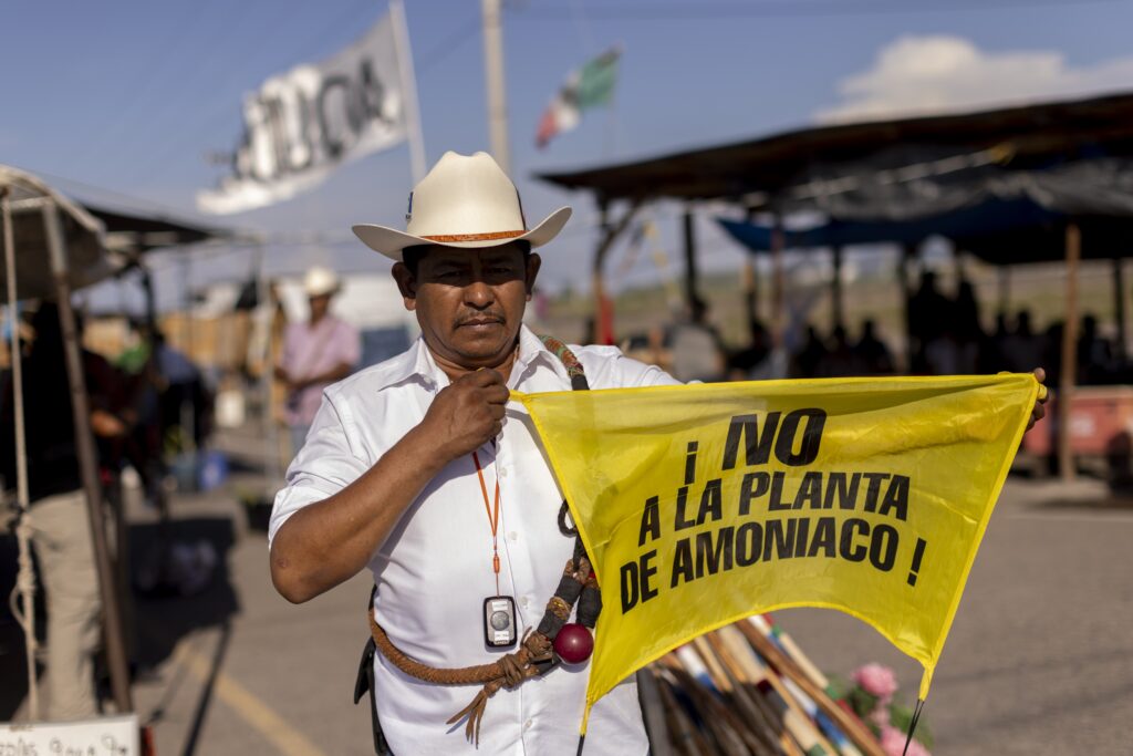 Más de 300 habitantes se movilizan contra planta