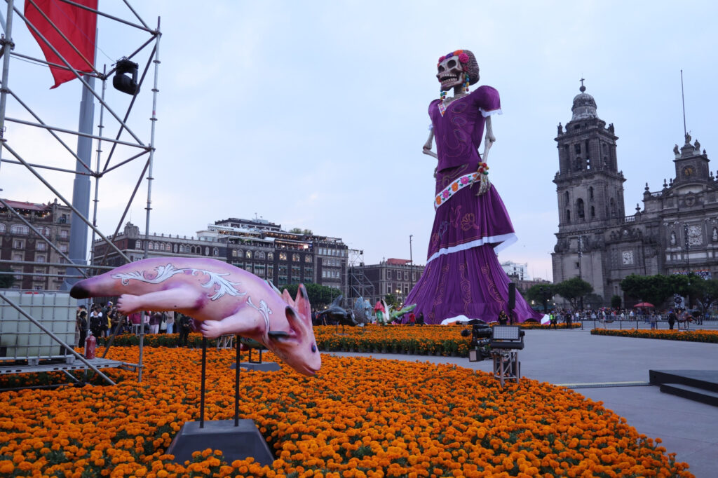 Inauguran La Catrina Más Alta del Mundo
