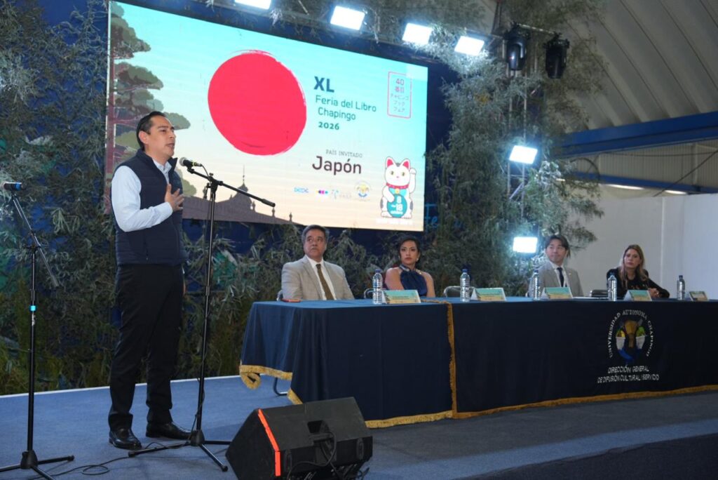 Chapingo y Japón abren puente en la XL Feria del Libro