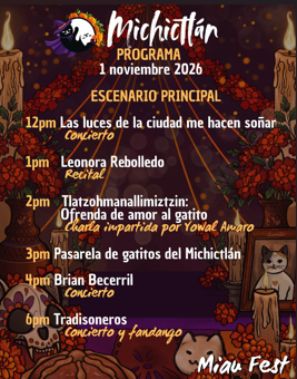 Todo está listo para el Miau Fest Encantado y Michictlán