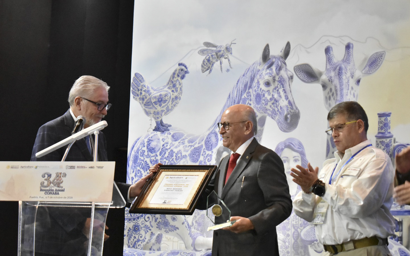 Entregan Premio Nacional de Sanidad Animal 2026